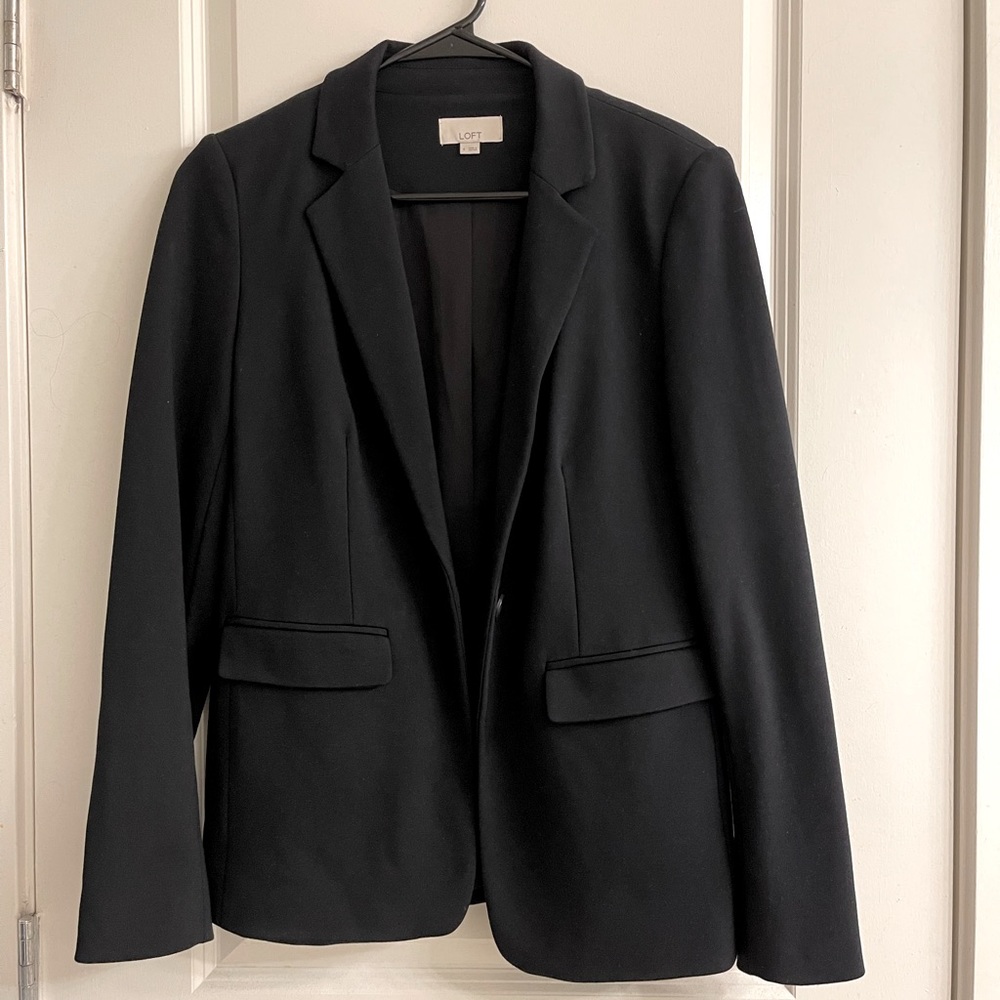 Black Loft Blazer, lightly worn